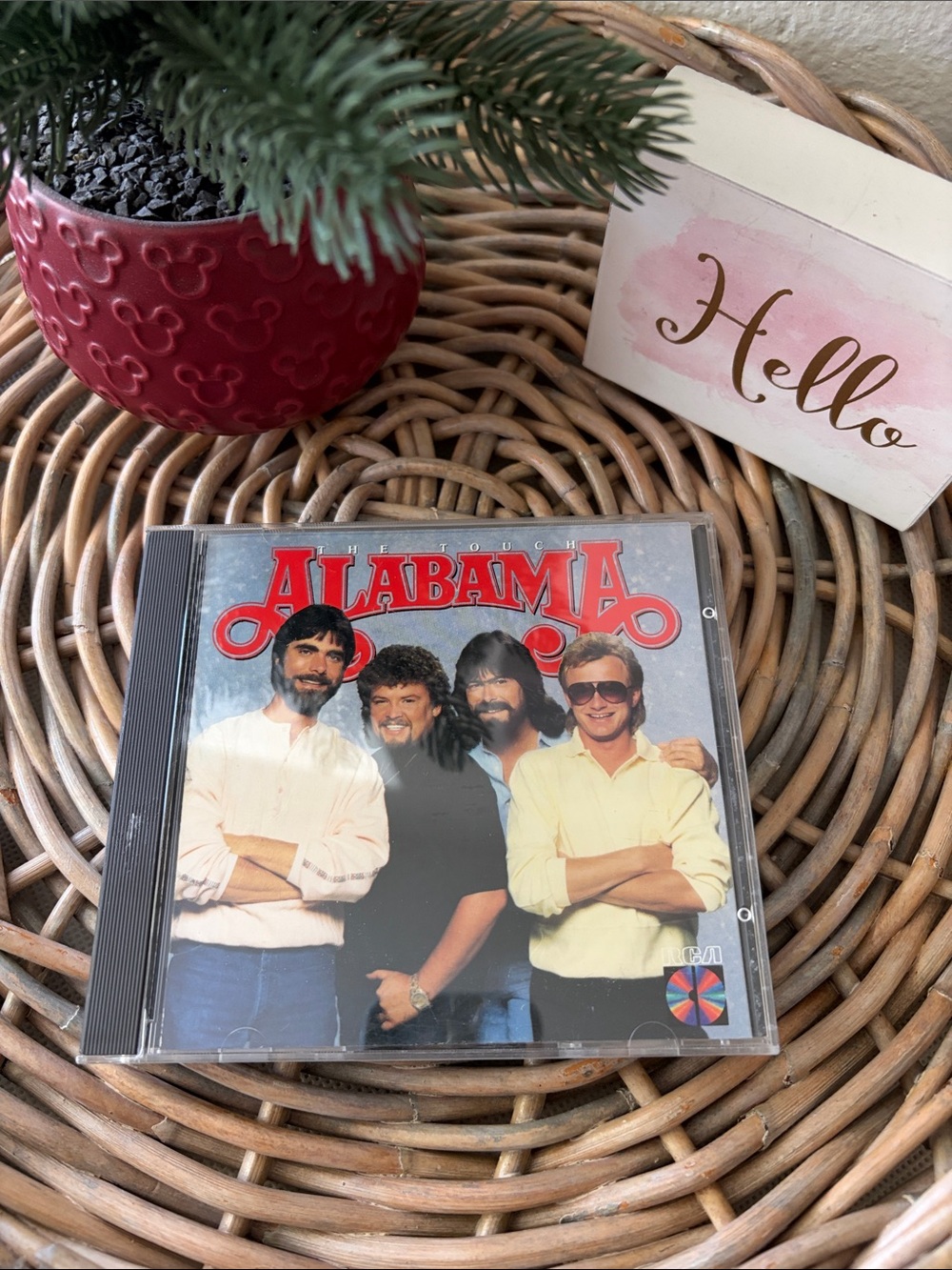 CD: The Touch by Alabama 1986 RCA Records Country Music